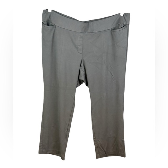 Lane Bryant Black Pull‎ On Pants with Pockets (Size 28) - Picture 1 of 2